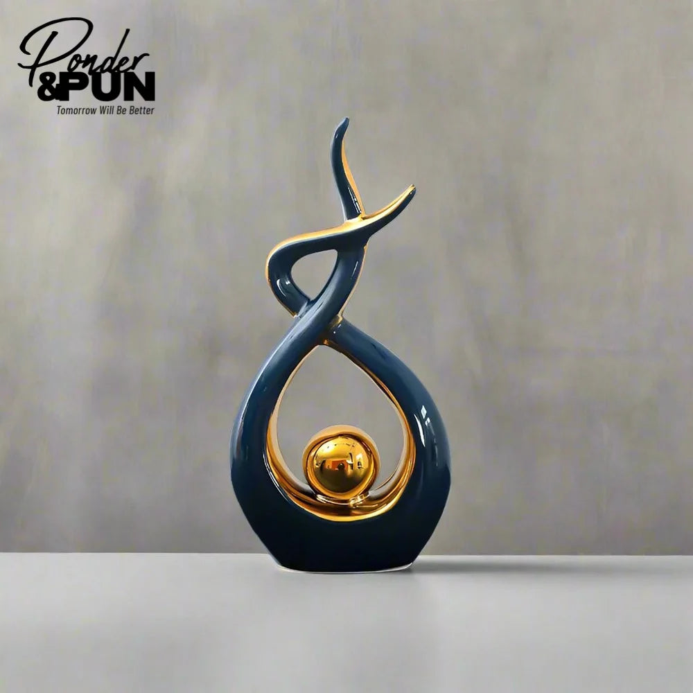 Whispers of Artistry Modern Ceramic Art Decor