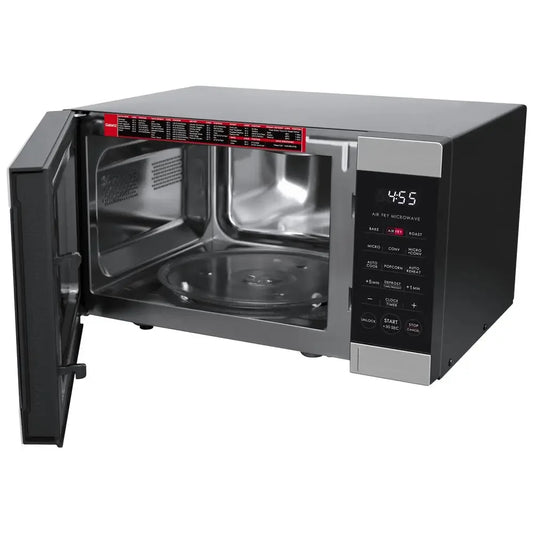 900W Stainless Steel 0.9 Cu ft 3-in-1 Multifunctional Oven, Air Fry Microwave Auto-Cook/Reheat
