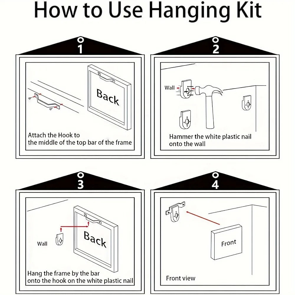 A Modern dandelion canvas decorative painting, 1.5 inch thick pine solid wood frame