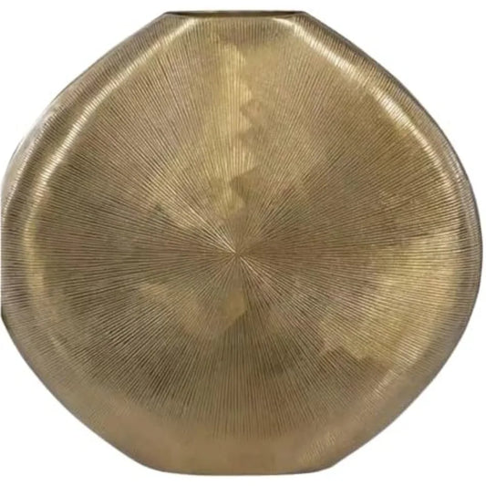 Gold Metal Vase Elegant Decorative Flower Vase Modern and Durable