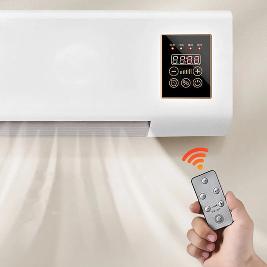 1800W Wall Mounted Air Conditioner 2-in-1 Cooling Heating Compact 20㎡ Quiet Operation Energy Efficient