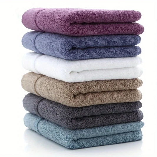 3/6pcs Thicken Soft Bathroom Hand Towels, Super Absorbent