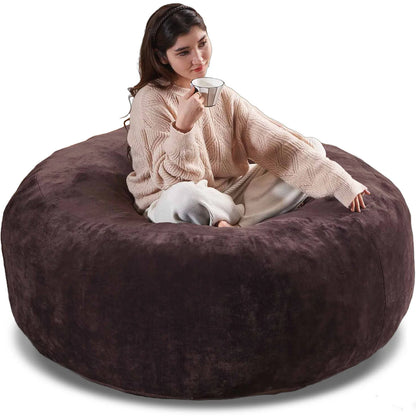 Bean Bag Chair with Filling Included Big Bean Bags Couch for Adults, Giant Beanbag Lazy Sofa for Living Room Bedroom and Dorm