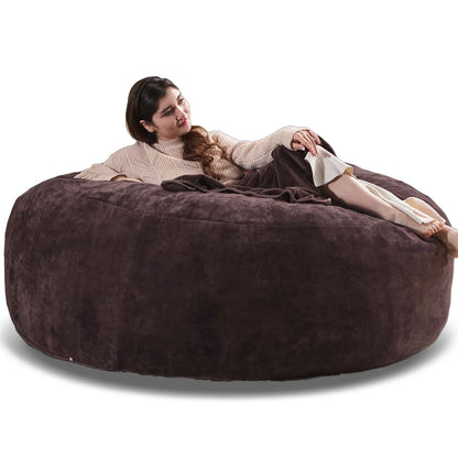 Bean Bag Chair with Filling Included Big Bean Bags Couch for Adults, Giant Beanbag Lazy Sofa for Living Room Bedroom and Dorm