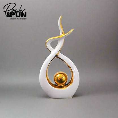 Whispers of Artistry Modern Ceramic Art Decor