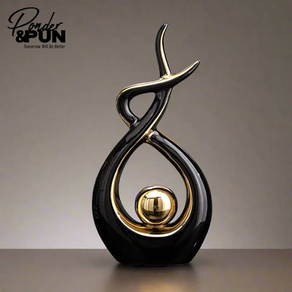 Whispers of Artistry Modern Ceramic Art Decor