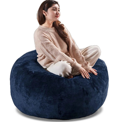 Bean Bag Chair with Filling Included Big Bean Bags Couch for Adults, Giant Beanbag Lazy Sofa for Living Room Bedroom and Dorm