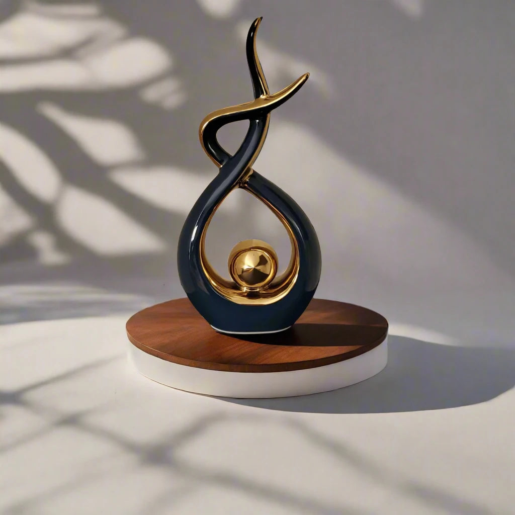 Whispers of Artistry Modern Ceramic Art Decor