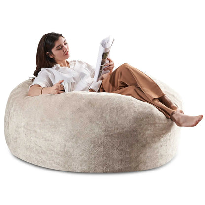 Bean Bag Chair with Filling Included Big Bean Bags Couch for Adults, Giant Beanbag Lazy Sofa for Living Room Bedroom and Dorm