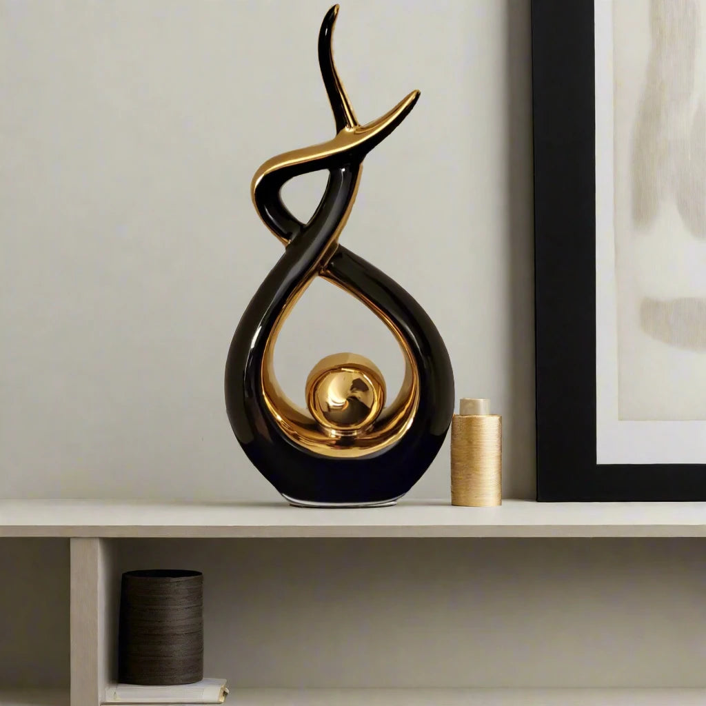 Whispers of Artistry Modern Ceramic Art Decor