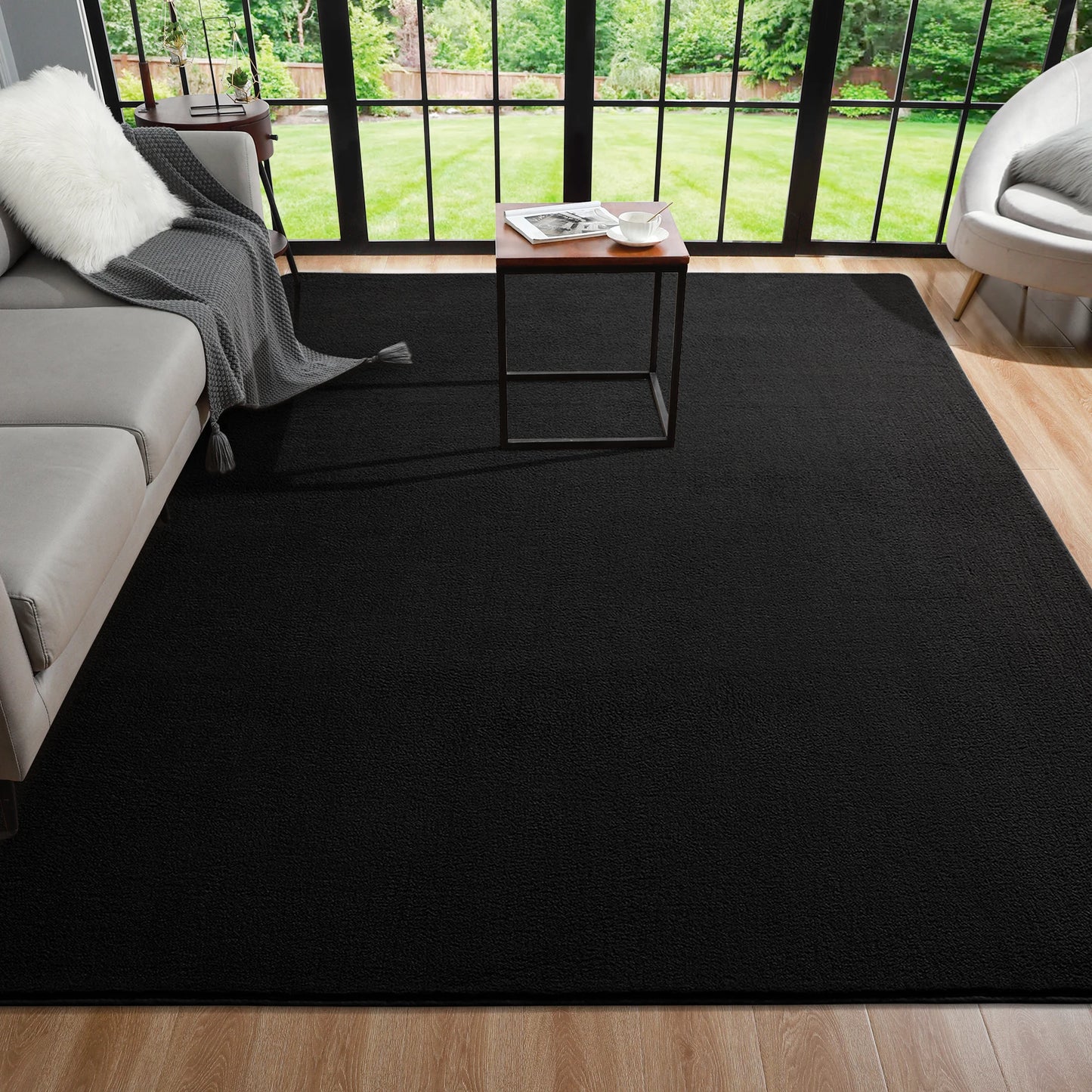 Large Soft Nonslip Living Room or Bedside Rugs