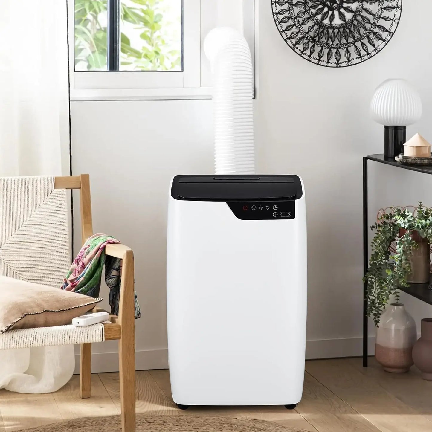 12000 BTU Portable 3-N-1 Free standing Air Conditioners Unit for up to 550 sq.ft,  24H Timer