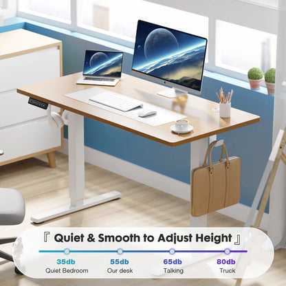 Electric Standing Desk Height Adjustable 40x24 Inch workstation
