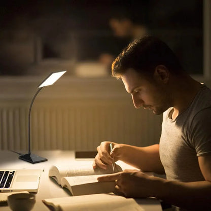12w 72 LED Flexible Desk Touch Lamps with Dimmable Led Light