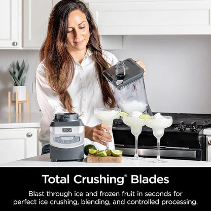 Ninja Blender, For-Smoothies, Salsa, Shakes, and-Frozen Drinks, Pitcher with Lid,