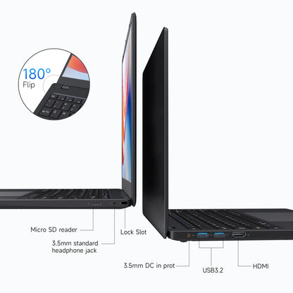 14 Inch Windows 11 Laptops New N4000 2.6Ghz 8GB RAM 512GB ROM Notbook