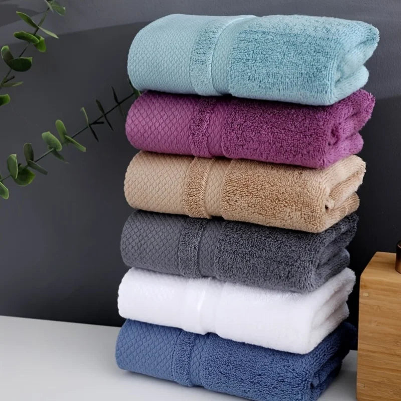 3/6pcs Thicken Soft Bathroom Hand Towels, Super Absorbent