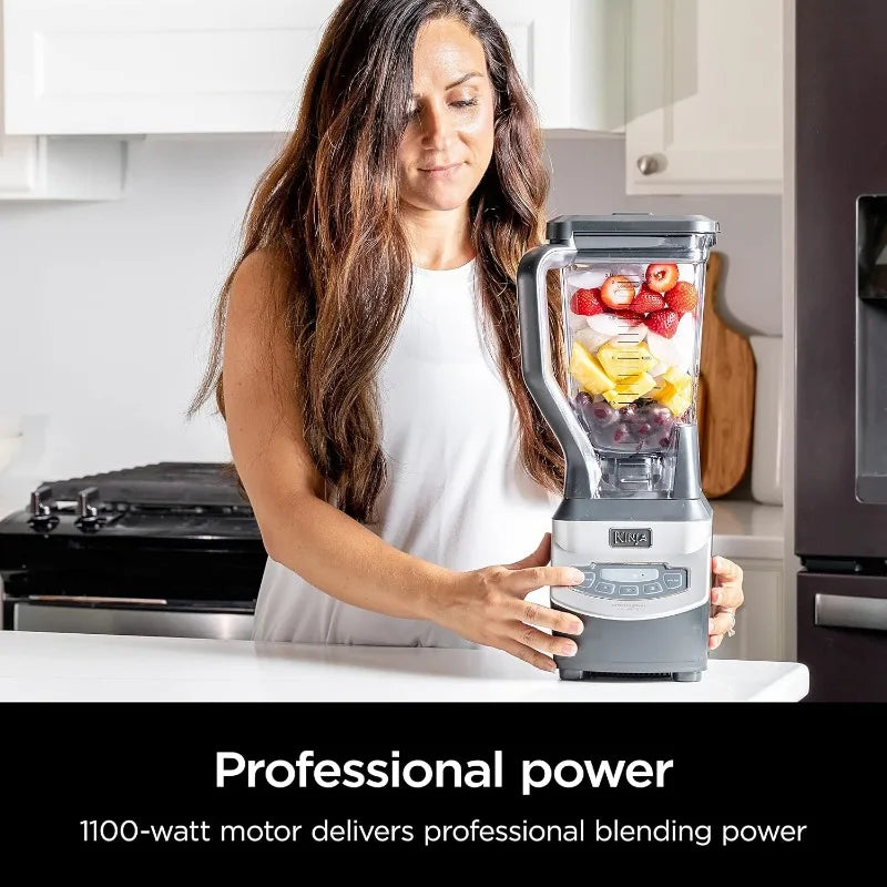 Ninja Blender, For-Smoothies, Salsa, Shakes, and-Frozen Drinks, Pitcher with Lid,