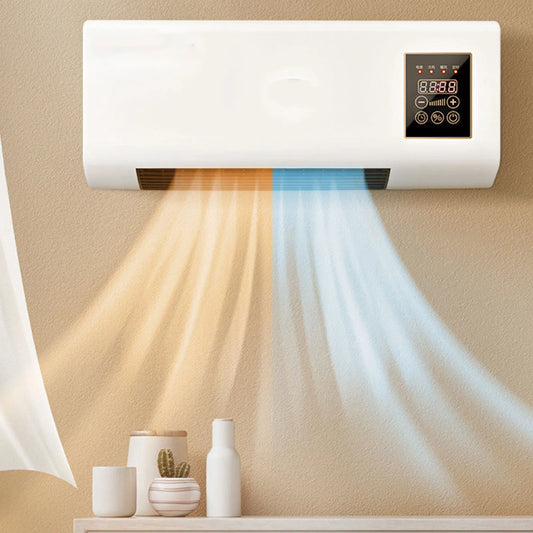 1800W Wall Mounted Air Conditioner 2-in-1 Cooling Heating Compact  20㎡ Quiet Operation Energy Efficient