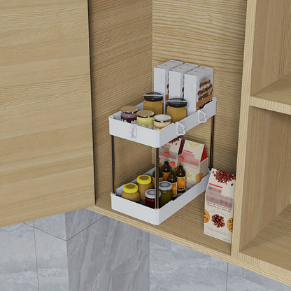 3pcs Under Bathroom Sink Organizers or Countertop Storage Rack, Large, Medium, Small Sizes