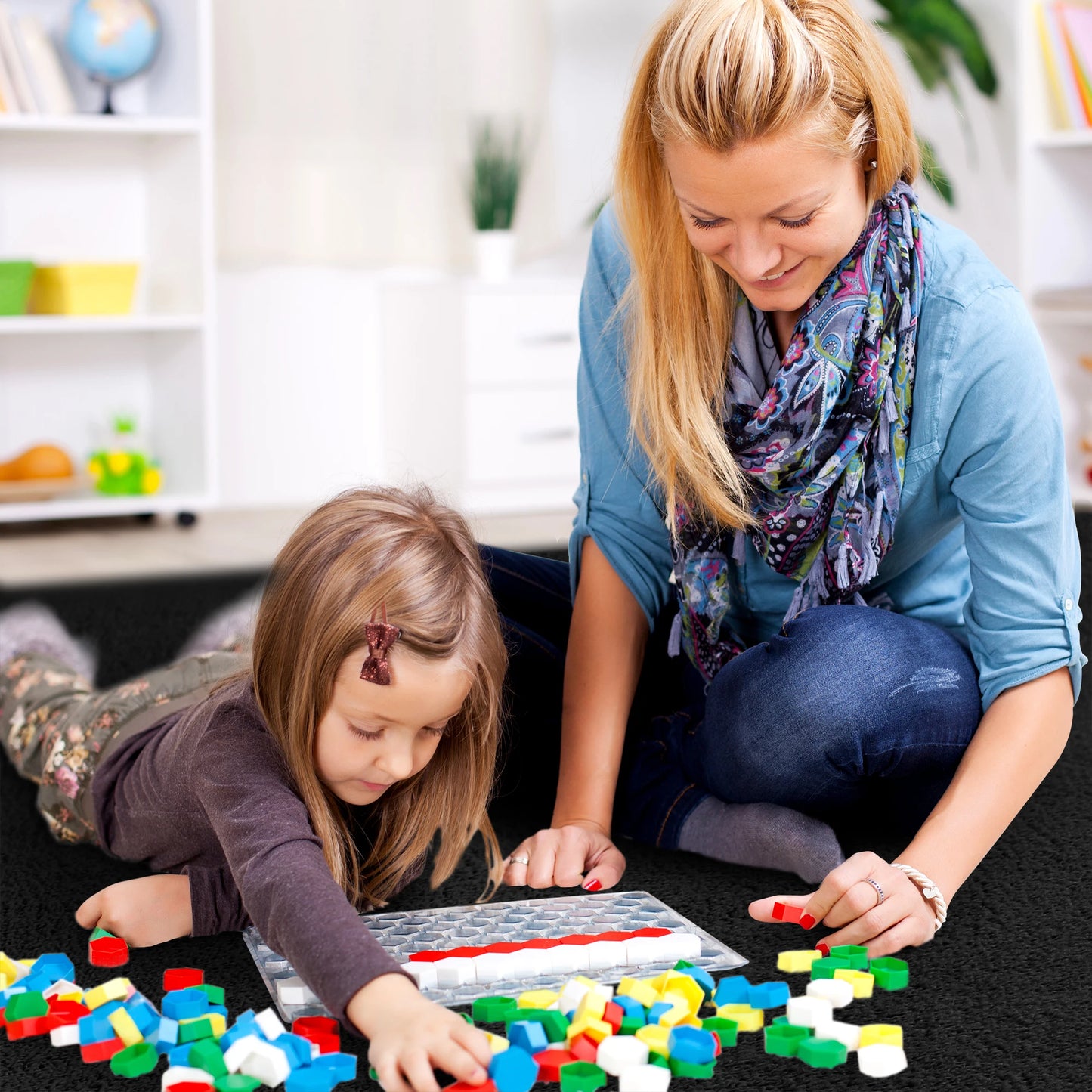 Large Soft Nonslip Living Room or Bedside Rugs