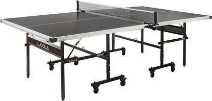 Table Tennis Table with Quick Clamp Ping Pong Net and Post Set