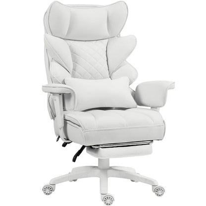 Big and Tall Office Chair with Pocket Spring Cushion and High Back Lumbar Support with Armrests