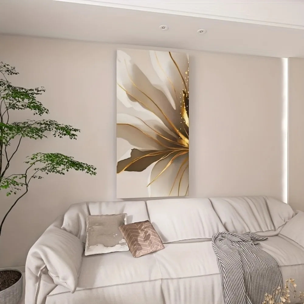 1.5 inch thick pine solid wood frame canvas art