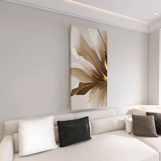 1.5 inch thick pine solid wood frame canvas art