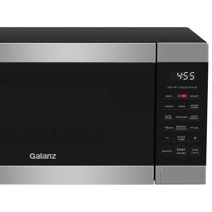 900W Stainless Steel 0.9 Cu ft 3-in-1 Multifunctional Oven, Air Fry Microwave Auto-Cook/Reheat