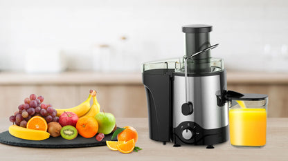 VAVSEA 600W Juicer Machine, Anti-Drip Juice Extractor with 3-Inch Feed Chute for Whole Fruits & Vegetables