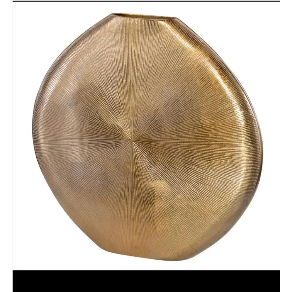 Gold Metal Vase Elegant Decorative Flower Vase Modern and Durable
