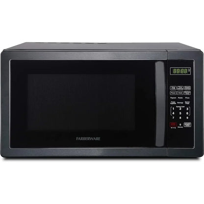 1000 Watts Countertop Microwave with LED Lighting