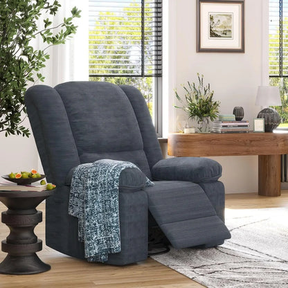 "270° Swivel Rocker Recliner - Massage & Heating Chair