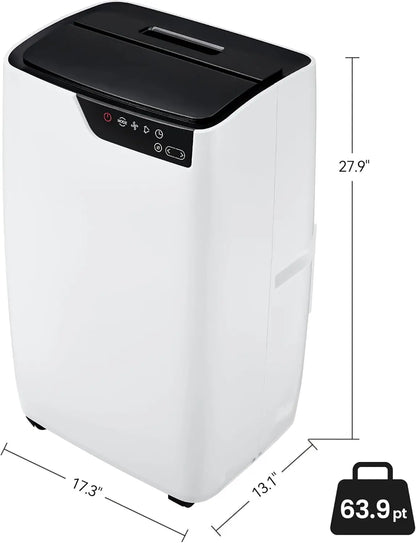 12000 BTU Portable 3-N-1 Free standing Air Conditioners Unit for up to 550 sq.ft,  24H Timer