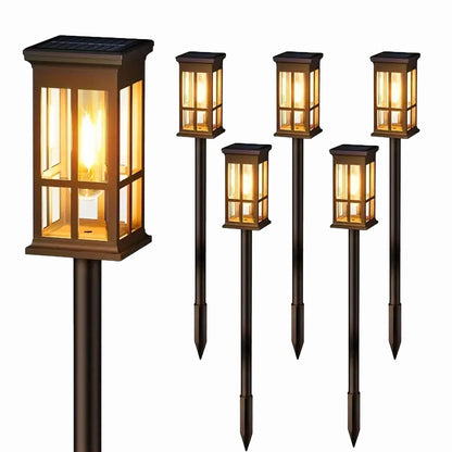 2/6/8 Pack Solar Outdoor Pathway Solar Lights - Super Bright for Patio/Sidewalk